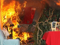 Правила пожарной безопасности при проведении новогодних праздников